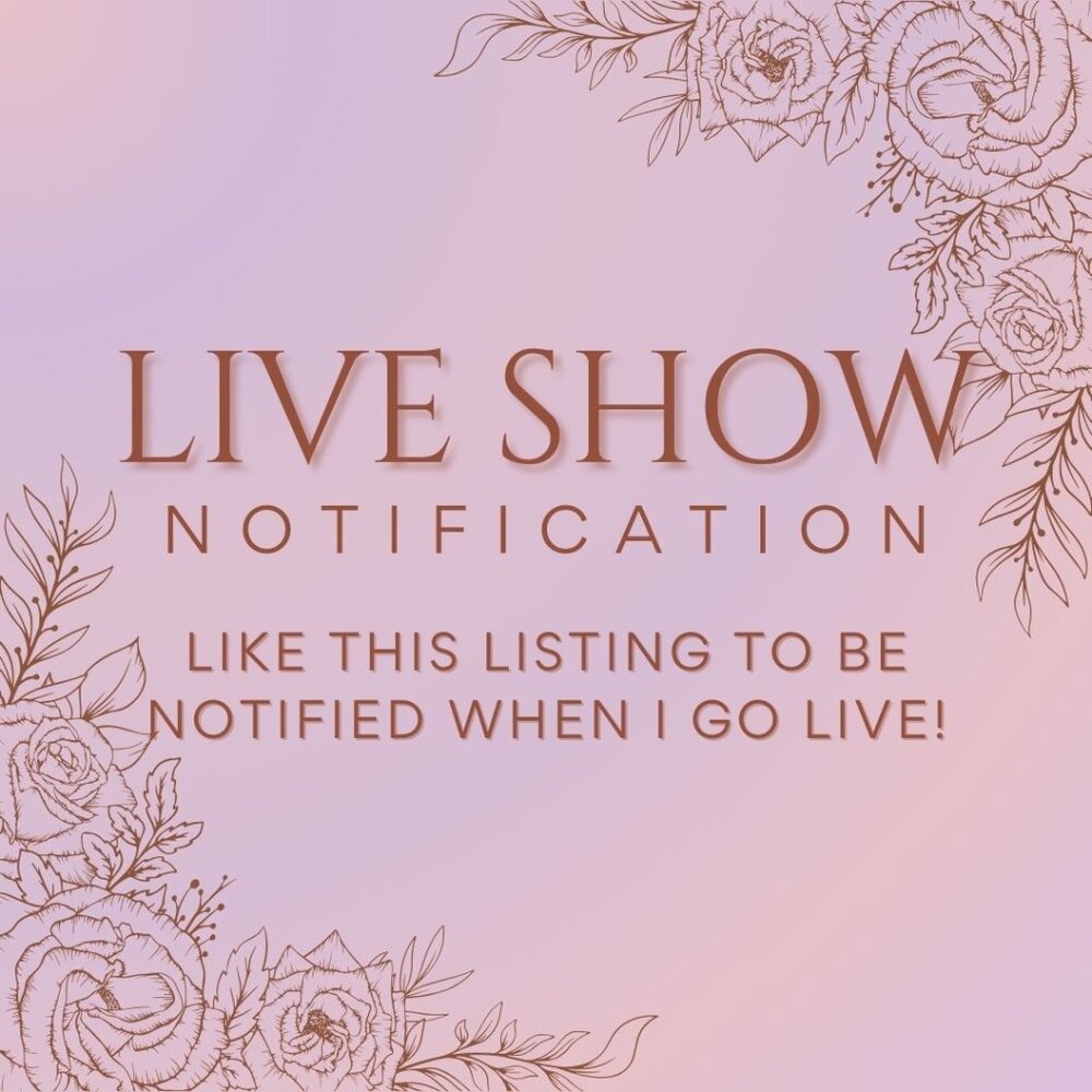 💕 LIVE SHOW NOTIFICATION 💕